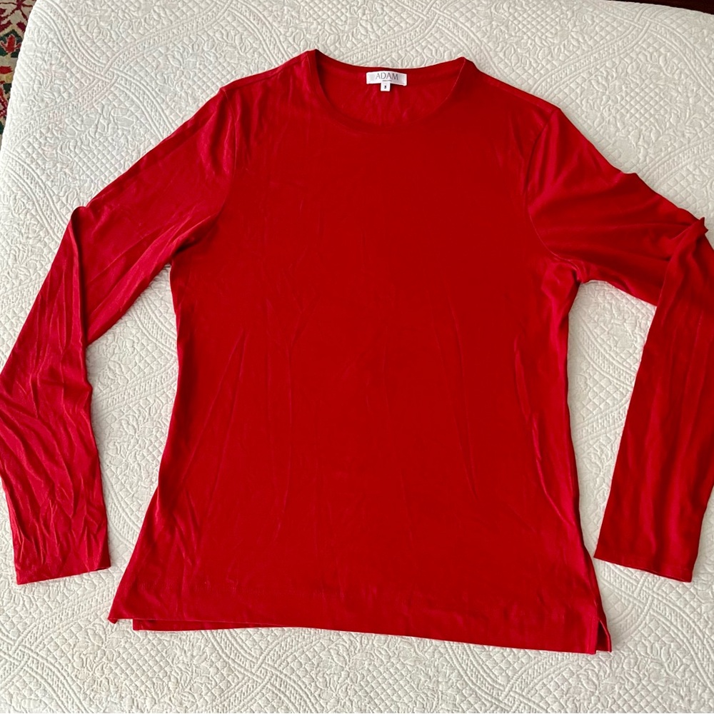 Long Sleeve Pima Cotton Top